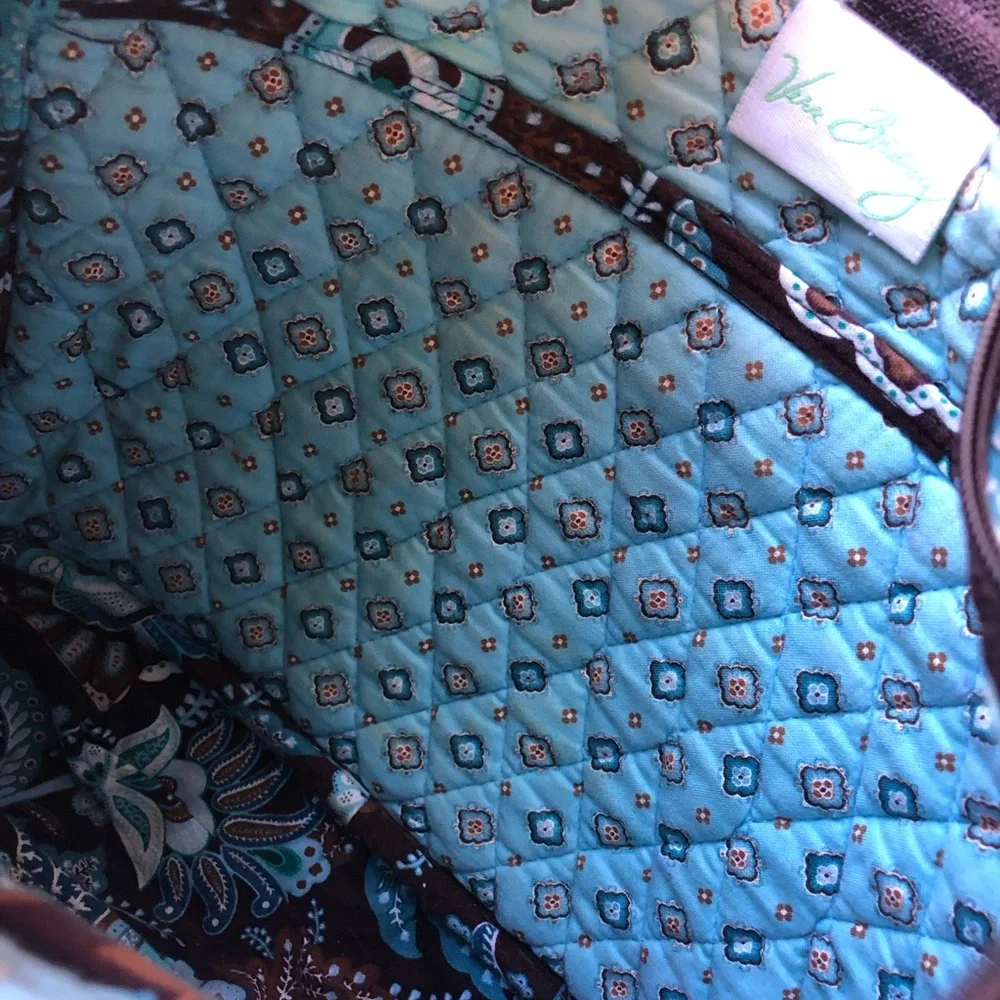 Vera Bradley Java Blue Shoulder/Crossbody Bag - Picture 8 of 12